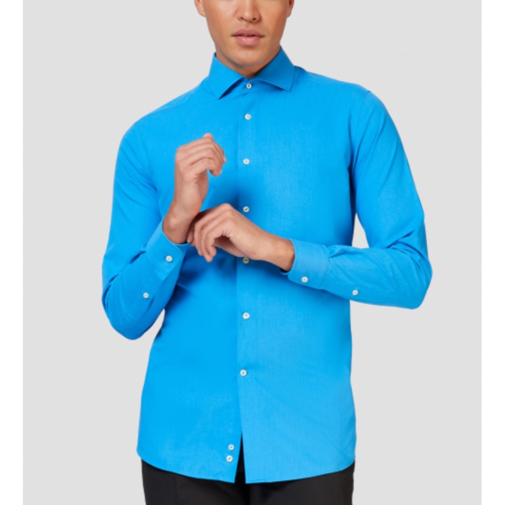 Opposuits | Blue Steel Button Down Dress Shirt